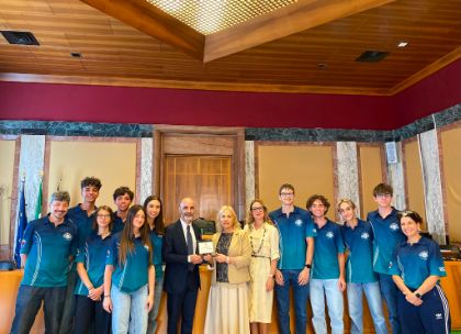 Studenti del liceo Grassi campioni mondiali di robotica, la premiazione in Comune